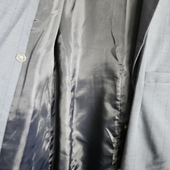 Harve Benard Womens Vintage Long Blazer Suit Jacket Trench Coat Size 16 - Picture 5 of 6